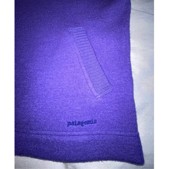 Vintage Patagonia‎ Purple 100% Wool Jacket - Size L - Hong Kong Made - STY51199 - Picture 3 of 12